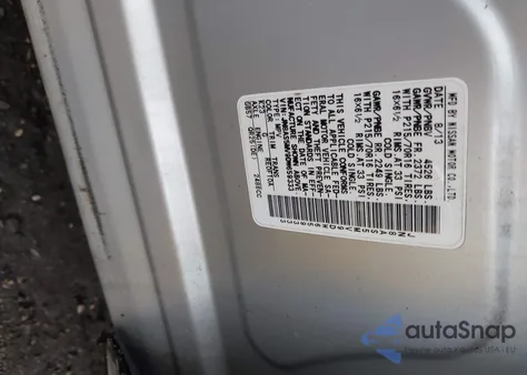 2013 Nissan Rogue S из США, поврежденный, VIN JN8AS5MV9DW659333